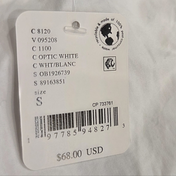 Free People Gaia Optic White Mini Skater Skirt Pleated Casual - Picture 2 of 13